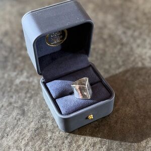 SILPADA STERLING SILVER Cigar Ring Band Size 6